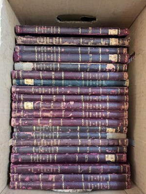 Lot 732 - THE PENNY CYCLOPAEDIA, 27 vols in 14, ¾ calf,...