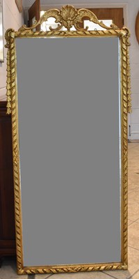 Lot 59 - A reproduction ornate gilt framed rectangular...