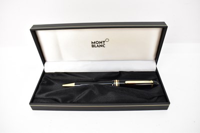 Lot 339 - A Montblanc Meisterstück model 161 ballpoint...