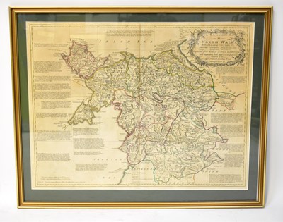 Lot 639 - Seven maps of Wales and parts of Wales, the...