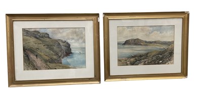 Lot 262 - UNATTRIBUTED; watercolour, 'Great Orme Head,...