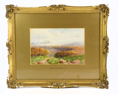 Lot 348 - BR JONES; watercolour, 'Edinburgh from...