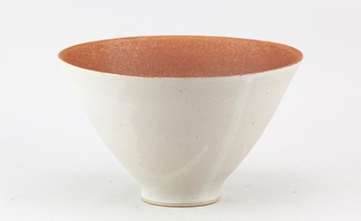 Lot 635 - SARAH PERRY (1945-2021); a conical stoneware...