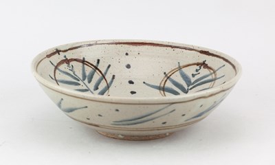 Lot 682 - URSULA MOMMENS (1908-2010); a stoneware bowl...