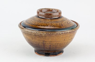 Lot 386 - JIM MALONE (born 1946); a stoneware Korean pot...