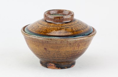 Lot 386 - JIM MALONE (born 1946); a stoneware Korean pot...