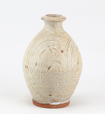 Lot 493 - MIKE DODD (born 1943); an ovoid stoneware...