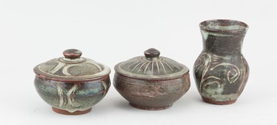 Lot 315 - HASSAN LAPAI for Abuja Pottery; a small...