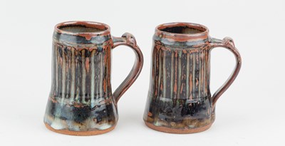 Lot 311 - GUGONG BONG for Abuja Pottery; a pair of...