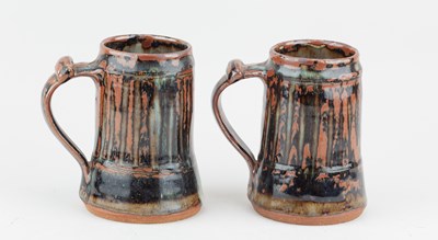 Lot 311 - GUGONG BONG for Abuja Pottery; a pair of...