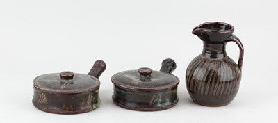 Lot 241 - CLEMENT KOFI ATHEY for Abuja Pottery; a pair...