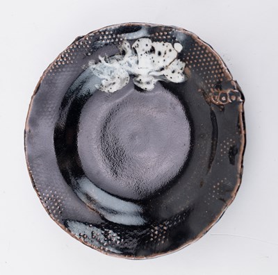 Lot 448 - LIZ BOWE (born 1963); a stoneware plate...