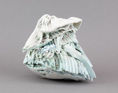 Lot 340 - JENNY BEAVAN (born 1950); 'Energized Water', a...