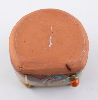 Lot 441 - LINDA STYLES (born 1954); a terracotta cup...