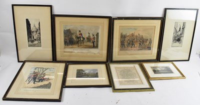 Lot 304 - Three colour engravings of the Highland Light...