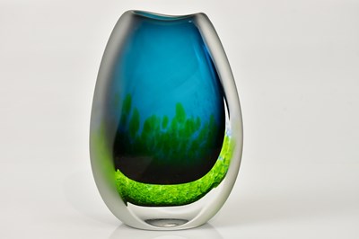 Lot 104 - JANE CHARLES; a contemporary art glass...