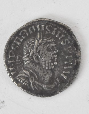 Lot 1618 - A Roman silver denarius coin, possibly...