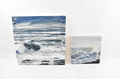 Lot 289 - MICK OXLEY; two acrylics on canvas, 'November...