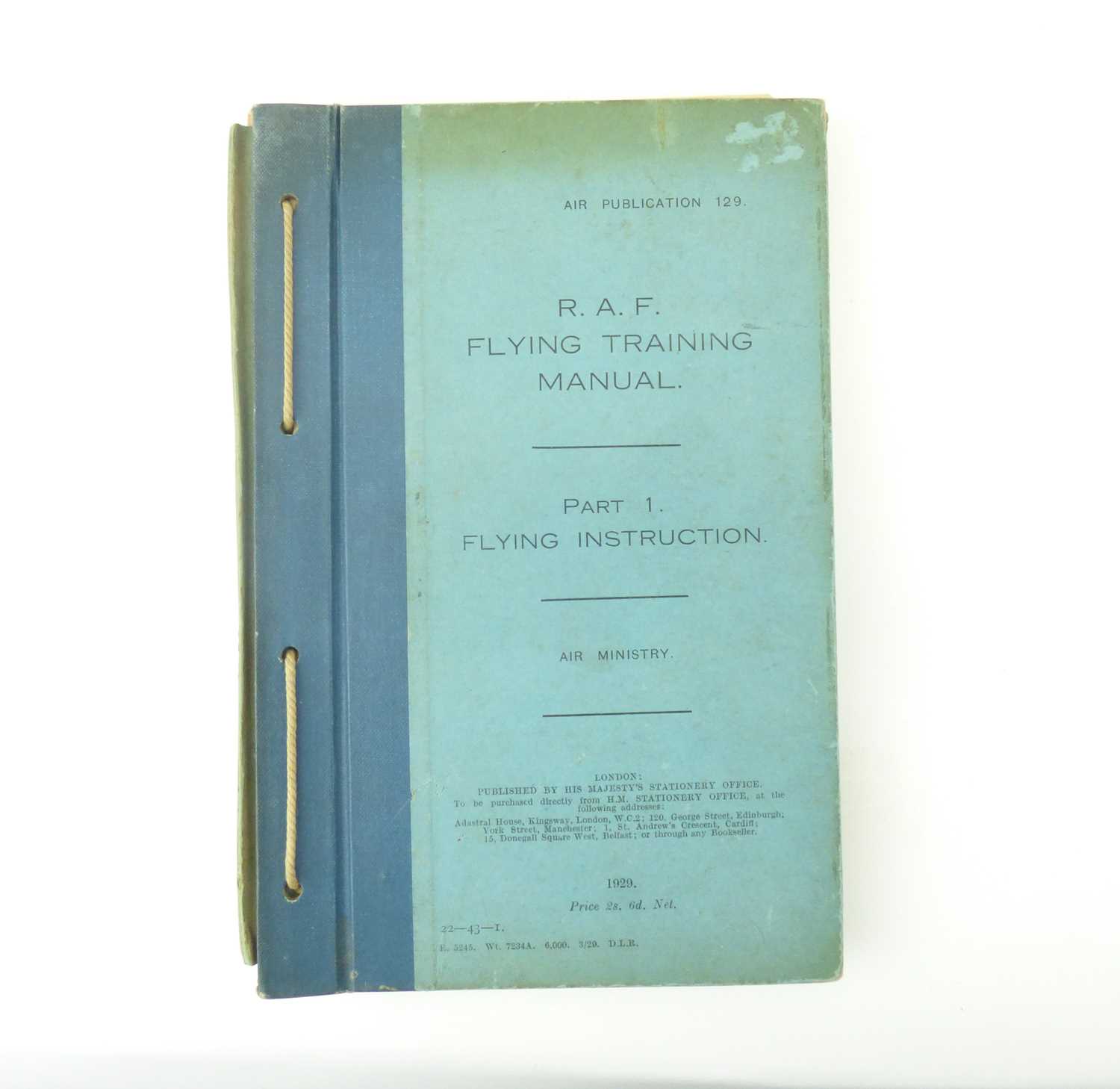 Lot 705 - 'RAF Flying Training Manual, Part 1. Flying...