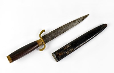 Lot 450 - An early 20th century German boot-style knife...