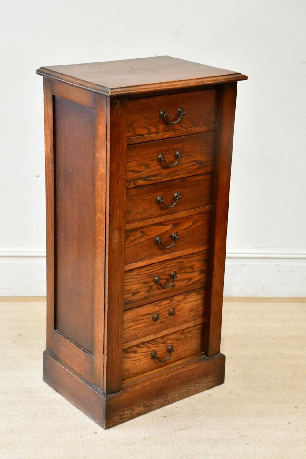 Lot 2352 - PARTRIDGE & COOPER; a reproduction oak...