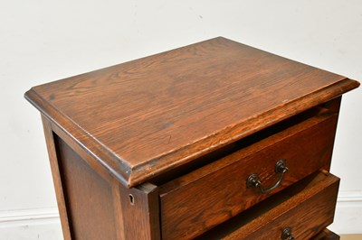 Lot 2352 - PARTRIDGE & COOPER; a reproduction oak...