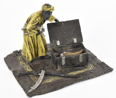 Lot 608 - IN THE STYLE OF BERGMAN; an Austrian cold...
