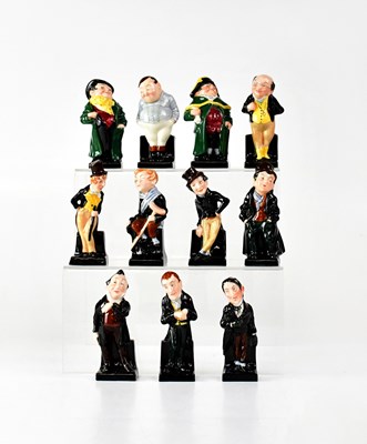 Lot 177 - ROYAL DOULTON; eleven small figures from the...