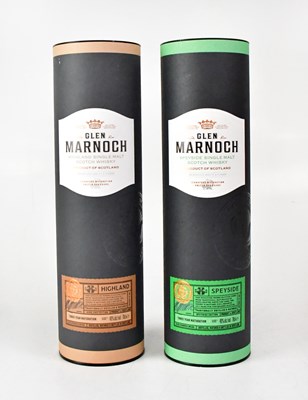 Lot 477 - GLEN MARNOCH; two bottles of Speyside single...