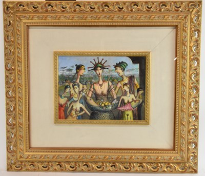 Lot 167 - GENNARO SARDELLA (Italian, born 1950); oil on...