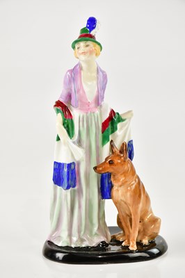 Lot 23 - LESLIE HARRADINE FOR ROYAL DOULTON; a rare...