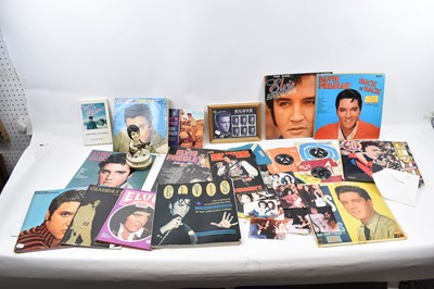 Lot 388 - ELVIS PRESLEY INTEREST; a collection of LPs...