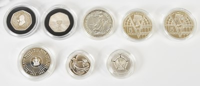 Lot 608 - A collection of Royal Mint coins, including...