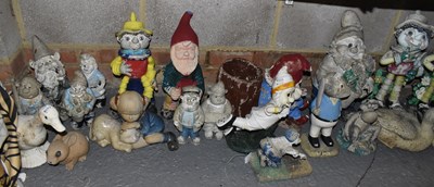 Lot 409 - A large collection of stoneware and garden...