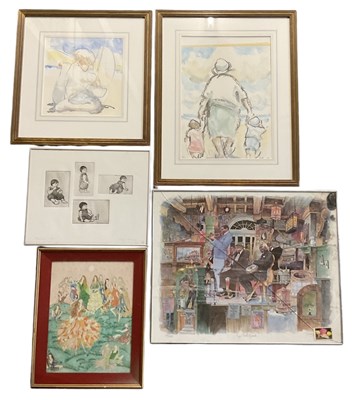 Lot 298 - MARY KLEINMAN; an artist's proof signed print,...