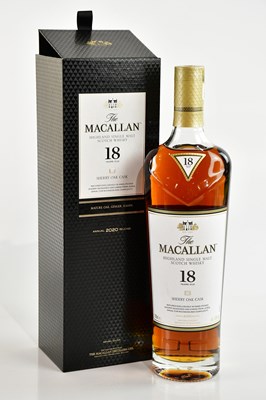 Lot 848 - WHISKY; a single bottle The Macallan 18 years...