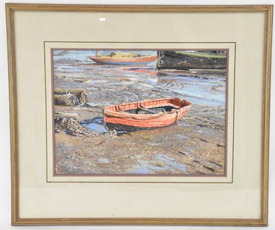 Lot 206 - MARGARET GLASS (born 1950); oil on board, 'At...