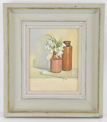 Lot 183 - IAN PARKER (born 1955); oil on board, still...