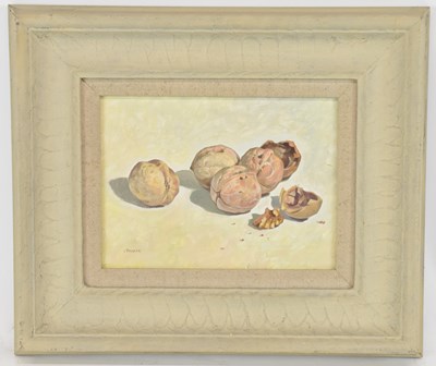 Lot 201 - IAN PARKER (born 1955); oil on board, still...