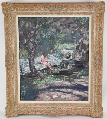 Lot 202 - UNATTRIBUTED; oil on board, study of a young...