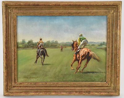 Lot 203 - PHILIP SANDERS (born 1938); oil on canvas,...