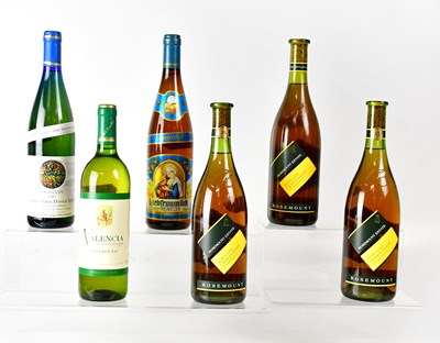 Lot 846 - Six bottles of white wine comprising three...