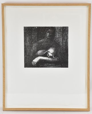 Lot 149 - HENRY MOORE (1898-1986); lithograph, 'Lullaby...