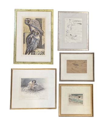 Lot 276 - Five assorted limited edition signed wildlife...