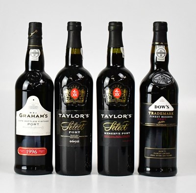 Lot 866 - Four bottles of port comprising, a Taylor's...