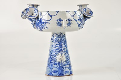 Lot 65 - BJORN WIINBLAD; an impressive blue and white...