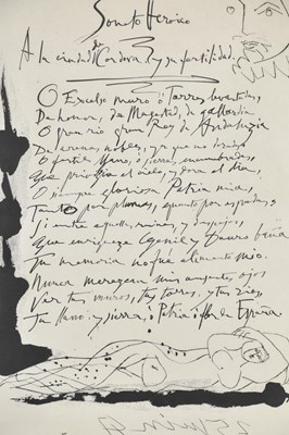 Lot 36 - AFTER PABLO PICASSO (1871-1973); two unsigned...