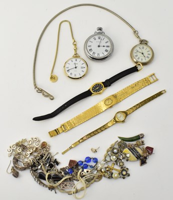 Lot 949 - A quantity of costume jewellery including...