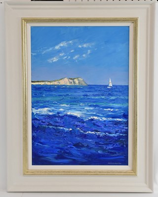 Lot 196 - JAMES PRESTON; oil on canvas, 'Blue (Med)',...