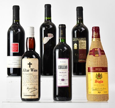 Lot 467 - Six bottles of red wine, comprising Siglo...